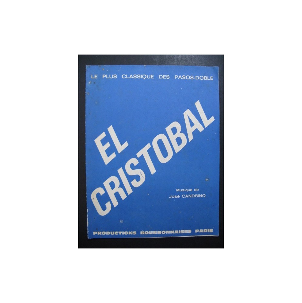 El Cristobal Paso-doble José Candrino Accordéon 1969