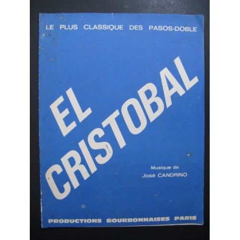 El Cristobal Paso-doble José Candrino Accordéon 1969