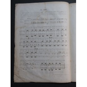 PLANTADE Charles Le Thé Chant Piano ca1830