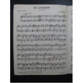 El Cristobal Paso-doble José Candrino Accordéon 1969