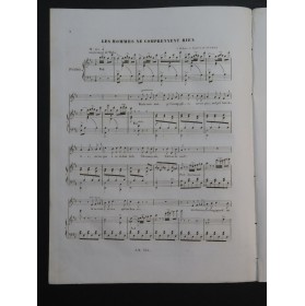 PUGET Loïsa Les Hommes ne comprennent rien Chant Piano ca1840