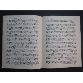 PORRET Julien 25 Dechiffrages Manuscrits Saxophone Flûte Hautbois 1961