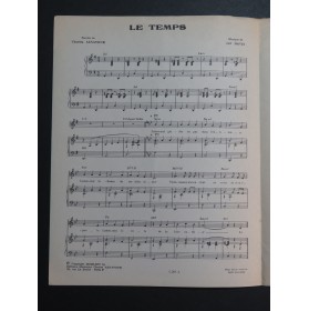 Le Temps Charles Aznavour Rika Zarai Chant Piano 1946