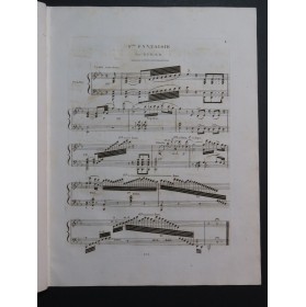 HEROLD Ferdinand Grande Fantaisie No 8 Rossini op 39 Piano ca1826