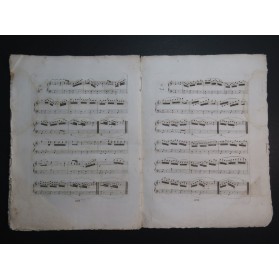 GASSE Ferdinand Trois Petites Sonates Faciles Violon Violoncelle ca1827