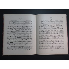 DVORAK Anton Danses Slaves op 46 Cahier 1 Piano 4 mains ca1880