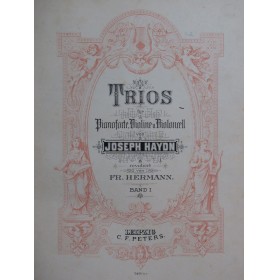 HAYDN Joseph Trios No 1 à 12 Piano Violon Violoncelle