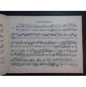 MENDELSSOHN Symphonien Symphonies op 56 et 90 Piano 4 mains XIXe
