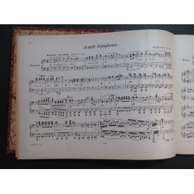 MENDELSSOHN Symphonien Symphonies op 56 et 90 Piano 4 mains XIXe
