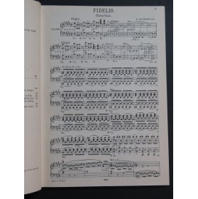 BEETHOVEN Fidelio Opéra Chant Piano