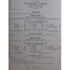 PETIT Alexandre Grande Méthode Complète 3e Partie Cornet à pistons 1913