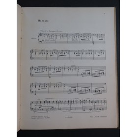 DEBUSSY Claude Recueil de Pièces pour Piano ca1910