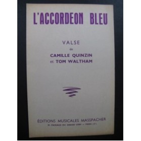 L'Accordéon Bleu Valse Quinzin Waltham Accordéon 1961