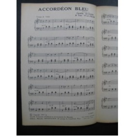 L'Accordéon Bleu Valse Quinzin Waltham Accordéon 1961