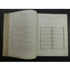 RODOLPHE Solfège ou Nouvelle Méthode de Musique ca1820