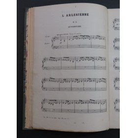 BIZET Georges L'Arlésienne Piano solo 1872