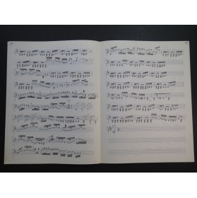 BACH J. S. Concerto en Ré Majeur A. Lagoya Manuscrit Guitare