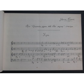 HÉRISSANT Joannes Missa Quamdiu Vivam Chant ca1940