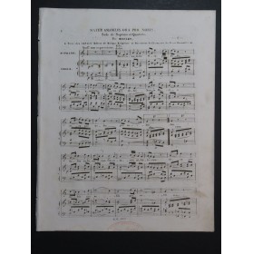 MOZART W. A. Mater Amabilis Ora Pro Nobis Chant Orgue ca1840
