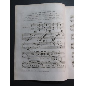 CORNU R. Variations sur la Romance de Nina op 8 Piano ca1820