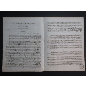PANSERON Auguste D'un Souvenir la douce flamme Chant Piano ou Harpe ca1840