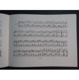 STRAUSS Isaac Valse du Comte Robert de Vogué Piano XIXe siècle