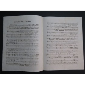 La Brodeuse et L'cuirassier Chant Piano ca1830