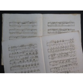 PANSERON Auguste Air de Lucie G. Donizetti Melodium Piano ca1855