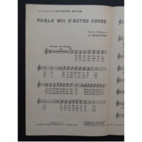 Parle-moi d'autre chose Lucienne Boyer Chanson 1932﻿