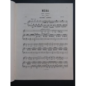 CAPOUL Victor Méha Chant Piano ca1876
