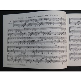 GIULIANI Mauro Eight Vocal Works Chant Guitare Clavecin 1988