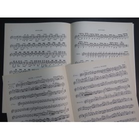 GIULIANI Mauro Grande Sérénade op 82 Flûte ou Violon Guitare 1987