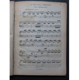BACH J. S. Scelta Composizioni Pièces pour Piano XIXe