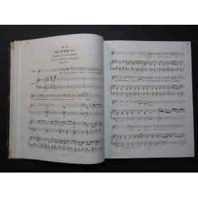 Recueil Airs d'Opéras Chant Piano ca1840