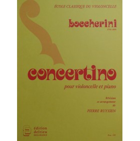 BOCCHERINI Luigi Concertino Piano Violoncelle