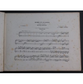 BERLIOZ Hector Roméo et Juliette op 17 Piano 4 mains 1878