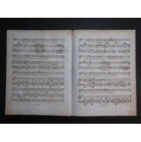 SCHUBERT Franz Regrets Chant Piano ca1830