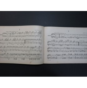 GRIEG Edvard Pièces pour Piano 4 mains XIXe