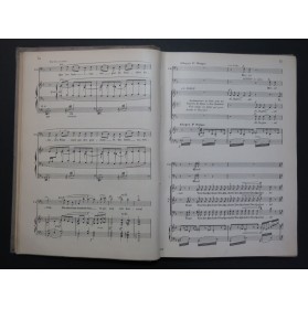 MASSENET Jules Don Quichotte Opéra Piano Chant 1910