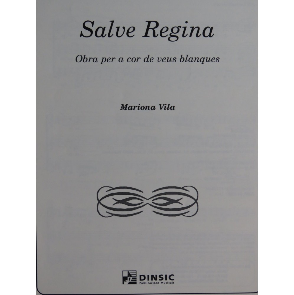 VILA Mariona Salve Regina Chant 1998
