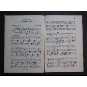 BONNET Louis Douze Mélodies Chant Piano ca1875