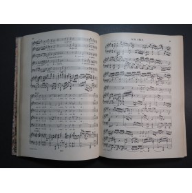 BACH J. S. Magnificat H moll Messe Chant Piano