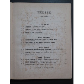 VERDI Giuseppe Aïda Opéra Piano solo ca1872