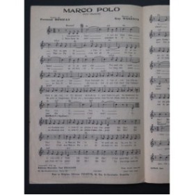 Marco Polo One Step Geroges Guétary Chanson 1953