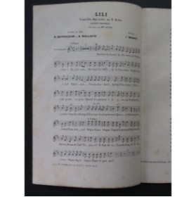HERVÉ Lili Chanson Provençale Chant ca1882