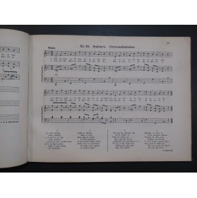 BERGGREEN A. P. Slaviske Folke-Sange og Melodier Chant Piano 1868