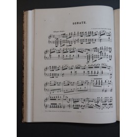 MENDELSSOHN Pièces pour Piano et Piano 4 mains ca1850