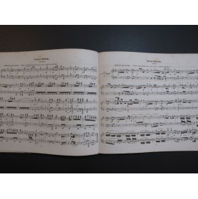 MOZART Die Entführung aus dem Serail Opéra Piano 4 mains ca1850