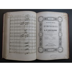BEETHOVEN Symphonie No 3 et 4 pour Orchestre ca1840