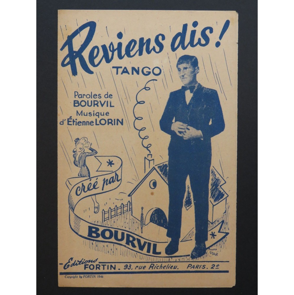 Reviens Dis ! Tango Bourvil Chanson 1946